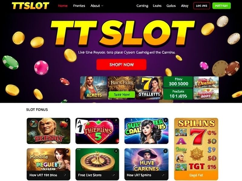 Discover TTSLOT.com, your premier destination for online slot games and real-money casino entertainment. Explore a vast selection of trusted games, live dealer experiences, exclusive bonuses, and secure gambling options for an unparalleled gaming adventure.